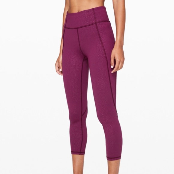 lululemon athletica Pants - Lululemon Time to Sweat crop 23